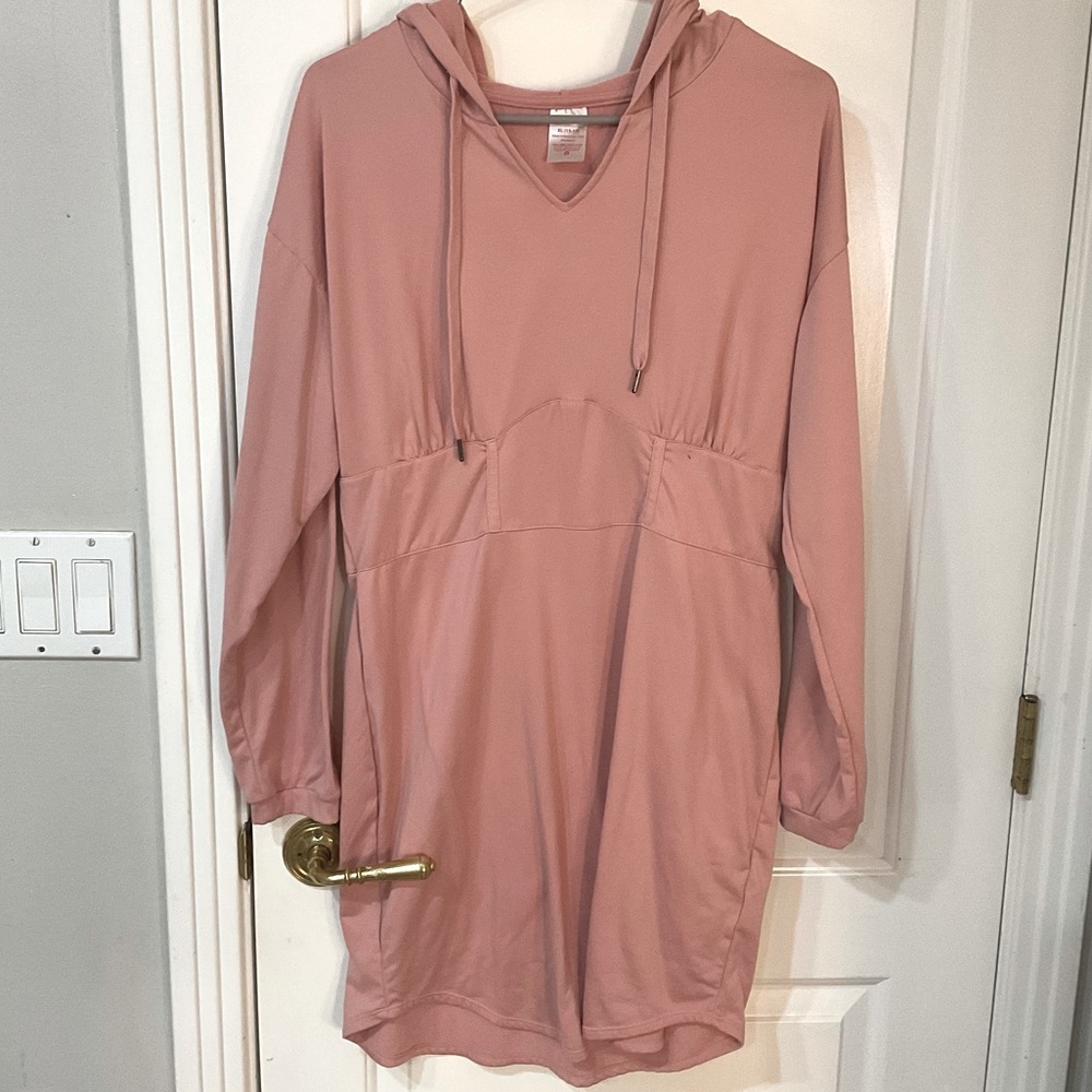 Pinkish Hoodie Dress